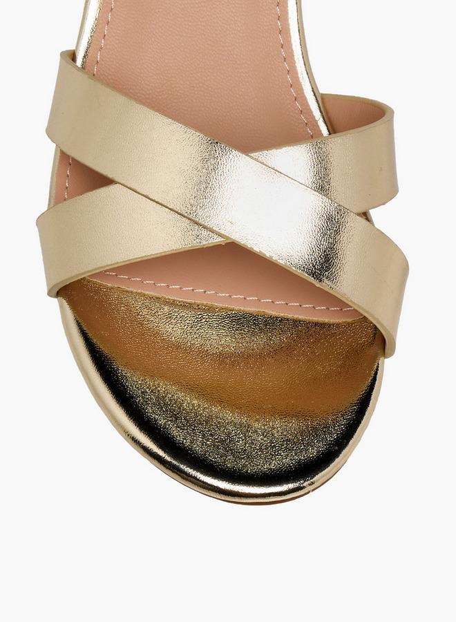 Flora Bella By Shoexpress Flora Bella Girls Block Heel Sandals Ramadan Collection - Image 4